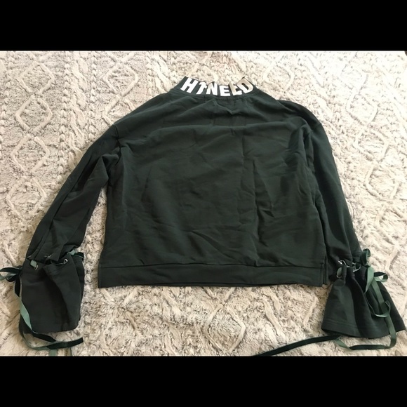 Like New Dark Green Streetwear Long Sleeves - Picture 6 of 9